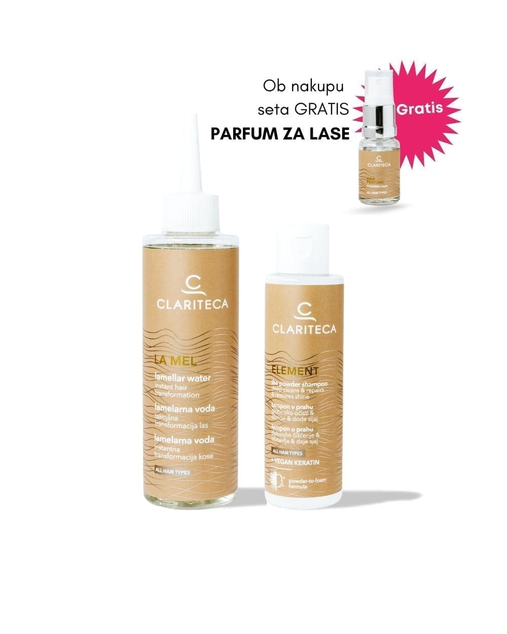 Shower Set – set za umivanje las – za vse tipe las