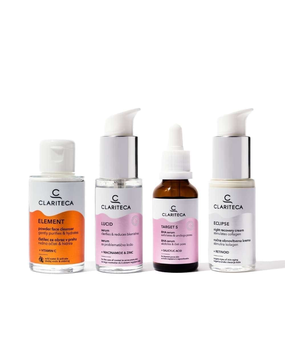 Anti-Acne Set – set izdelkov za kožo nagnjeno k mozoljčkom in aknam